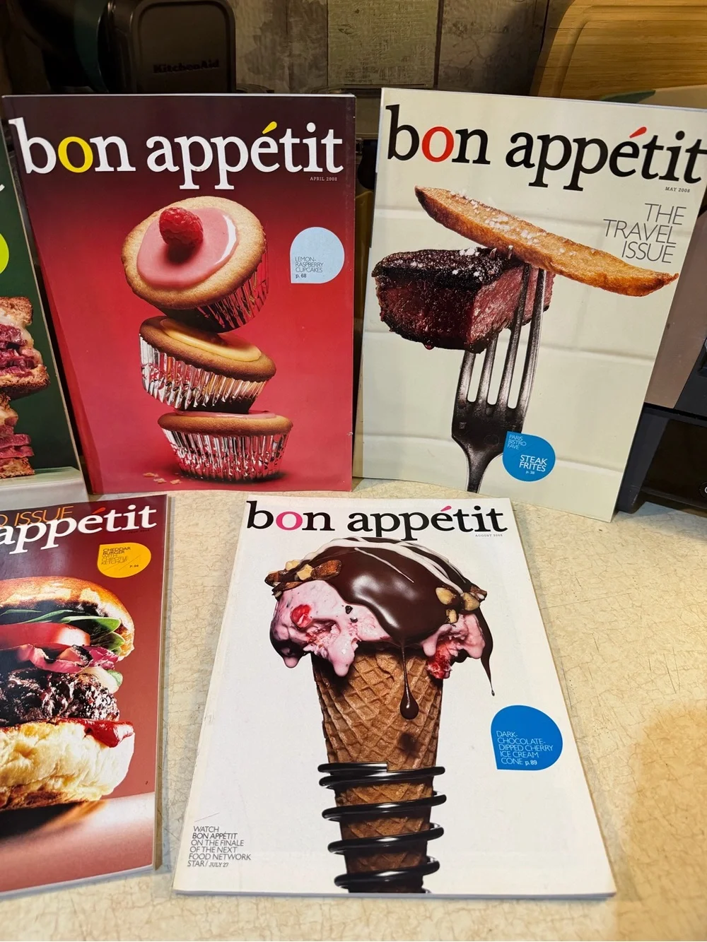 Bon Appétit November 2004 and 2008-11 Magazine Lot- Recipes Cooking Illustrated
